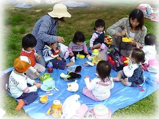 キッズプレイス遠足花畑園芸公園お弁当